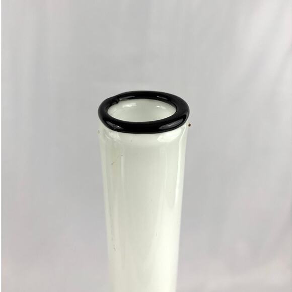 VTG Murano Scavo Multi-Colored Cased Art Glass Vase Narrow Neck 18" MCM 1980s - Picture 3 of 12